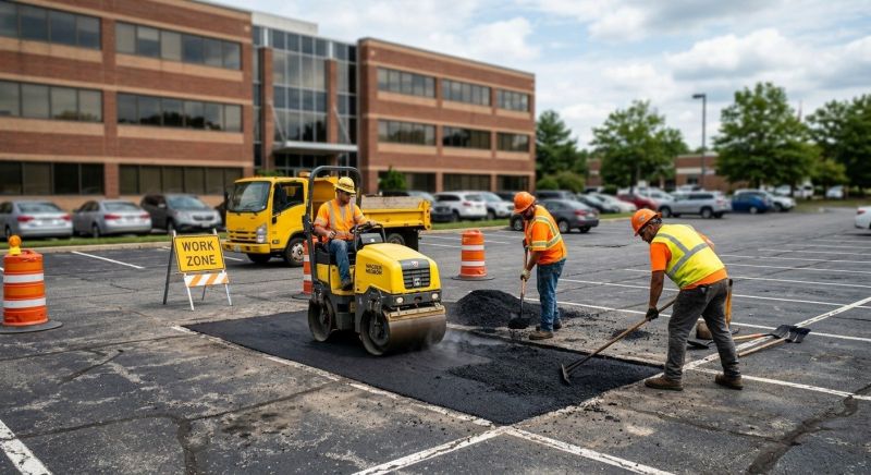 Parking Lot Repair in San Diego County, CA